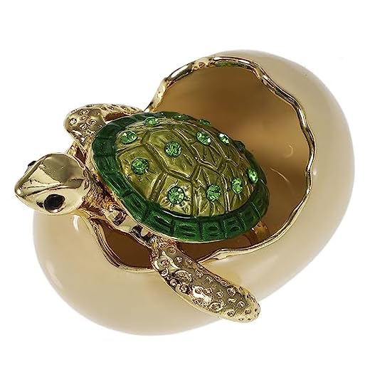 HEMOTON Adorno De Cáscara De Huevo De Tortuga Huevo De Simulación Imanes De Nevera Imán De Nevera De Tortuga Brillante Lindo Imán De Tortuga Familiar Oficina Magnético Caja De Música