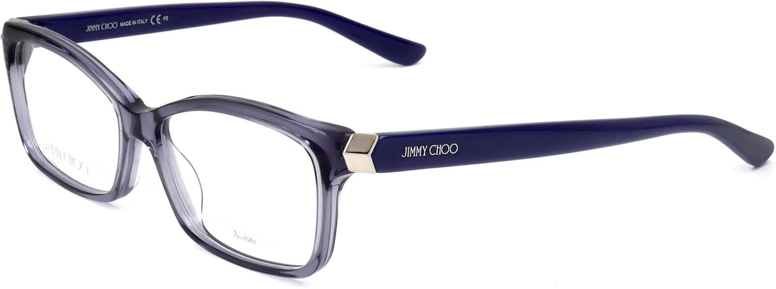 JIMMY CHOO　ネイビー　レース　38.5　式典に◎入園　卒園　パーティー Eyeglasses Jimmy Choo 225 0PJP Blue / 00 Demo Lens at Amazon
