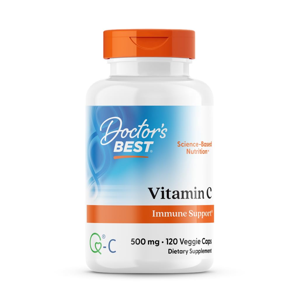 Doctor's Best Best Vitamin C 500mg, 120 Count