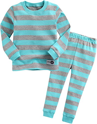 Vaenait Baby Kids Girls Sleepwear Pajama 2Pcs Set Color Magic Mint Grey S #TOP16