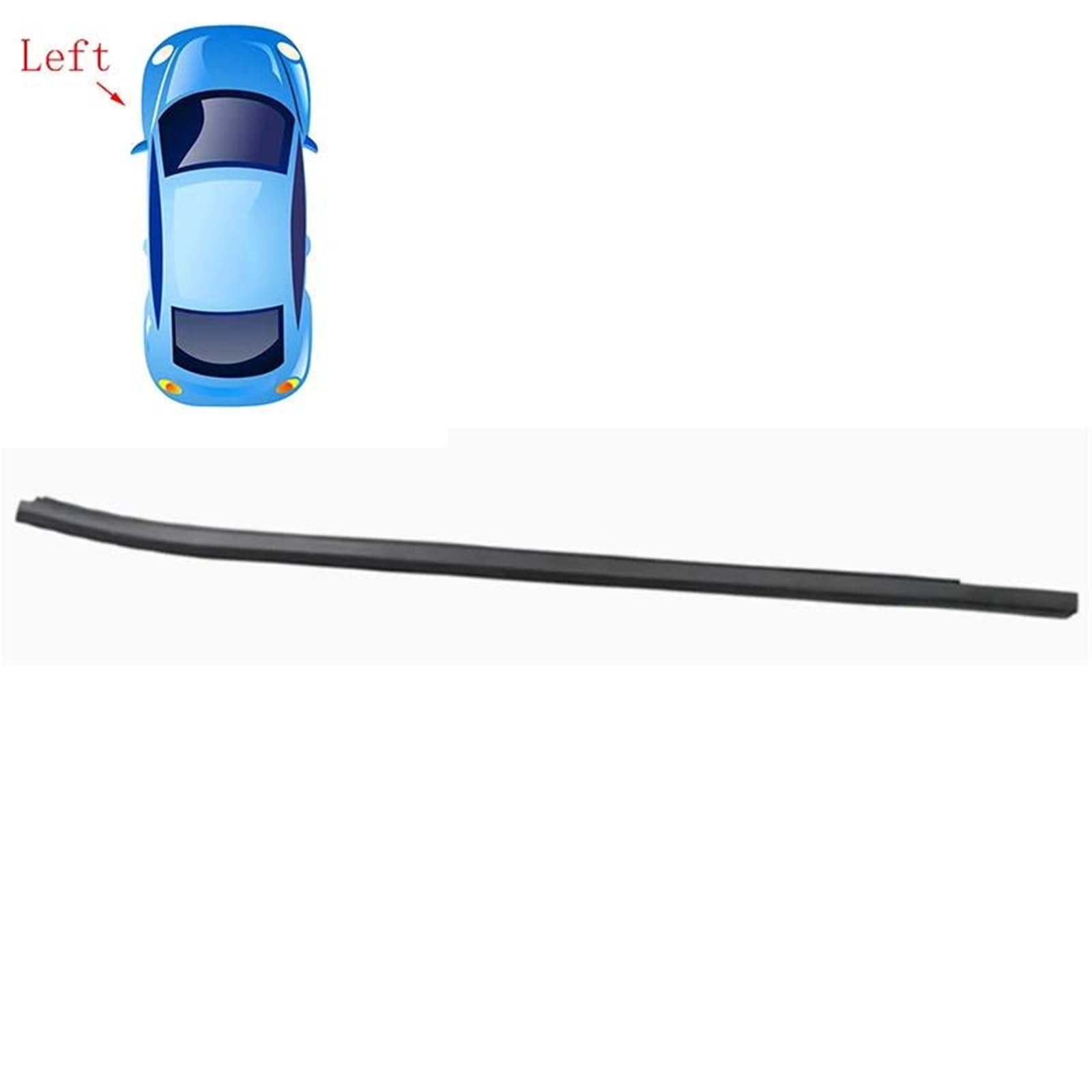 Listwa uszczelniająca do okien KIA Forte 2009 2010 2011 2012 2013 2014 2015 2016, listwa uszczelniająca do okien drzwi, taśma uszczelniająca (przód lewy, czarna)