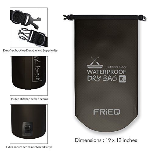 FRiEQ Borsa secca leggera e durevole per attività