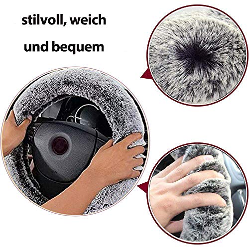 Big Ant - Coprivolante per auto, in peluche