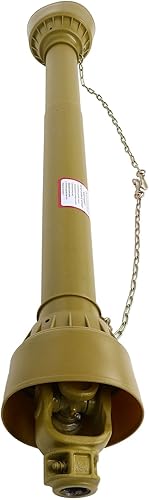 Miniatura 4 de SCITOO Yellow Rear Agricultural Machinery Drive Shaft Propeller Shaft Compatible for Universal Replacement Product Size 1070mm