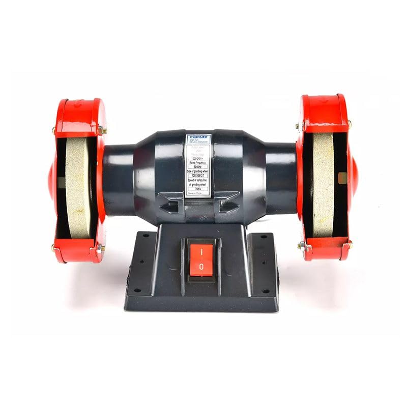 Smerigliatrice da banco 125mm 250W affilatore Cesoie forbici o lame di ogni tipo Makute SIST-125