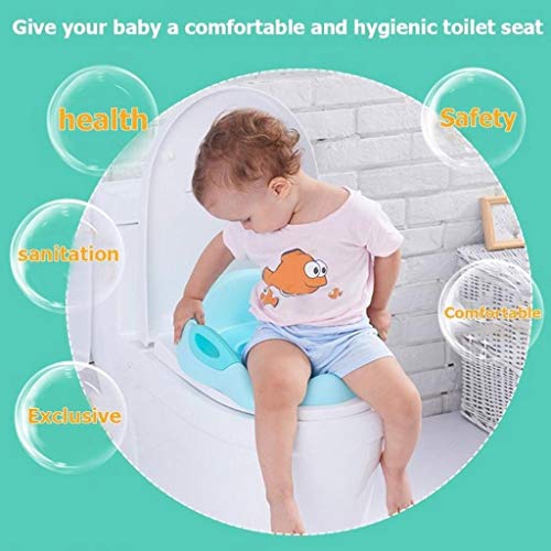 Potty Seat voor peuters Stevige Potty Seat Child Potty Training Seat Baby Cushion Armrest Rugleuning Toilertrainer… - Afbeelding 6