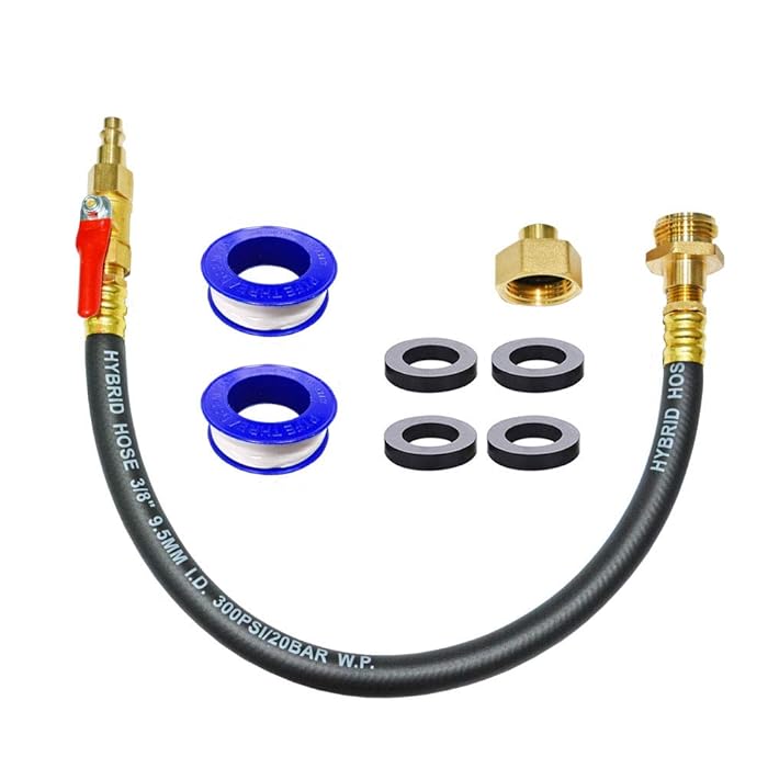 Buy HQMPC RV Winterizing Kit Sprinkler Blowout Adapter with 1/4" Plug