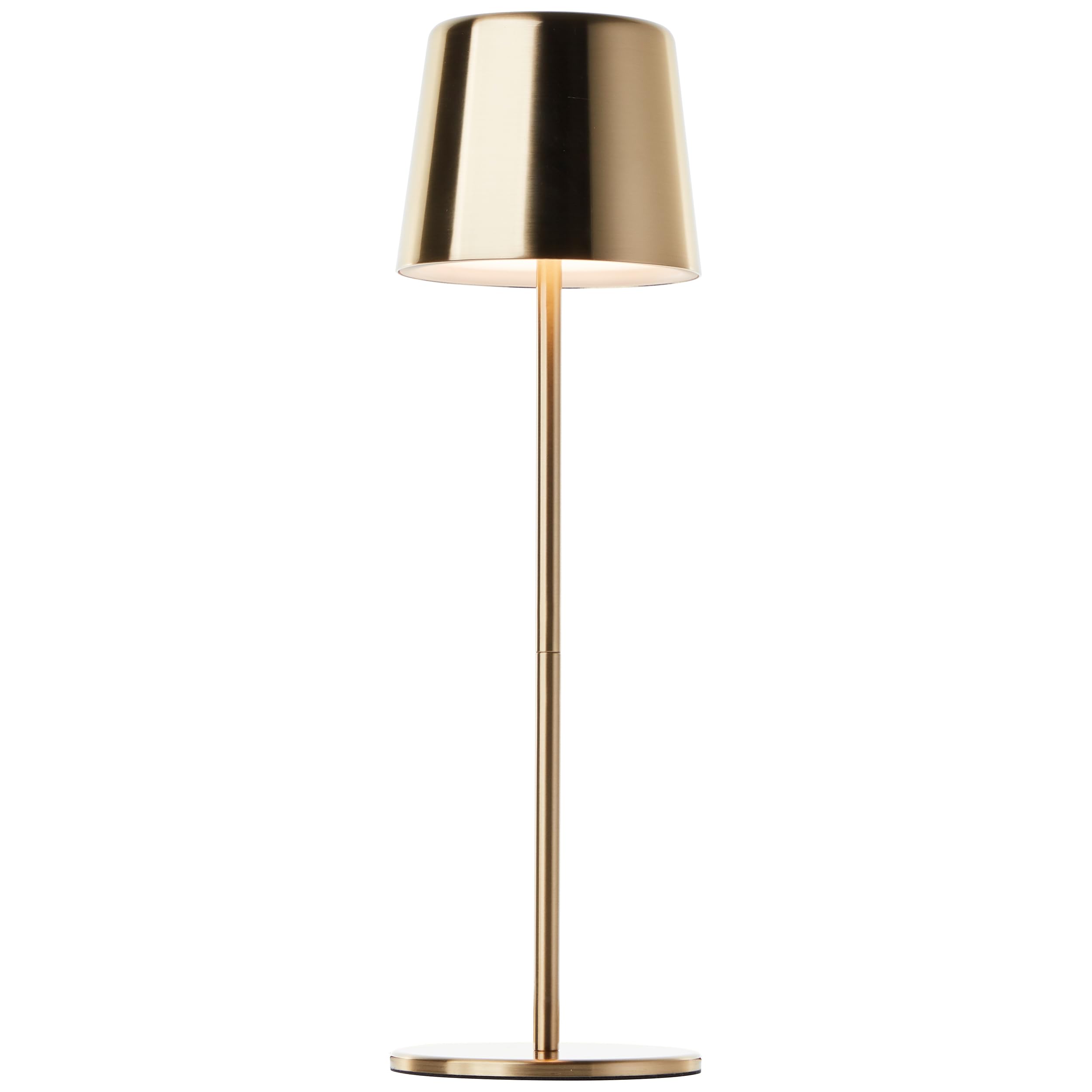 Lampe de table d'extérieur à LED à batterie Brilliant Xaana 37 cm 300 lm 3000-6500 K Laiton brossé