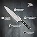 Zelite Infinity Chef Knife 8 Inch, Kitchen Knife, Chefs Knife Kitchen, Chef's Knives, Chef Knives, Japanese Chef Knife - Japanese AUS-8 High Carbon Stainless Steel - Pakkawood Handle - Leather Sheath