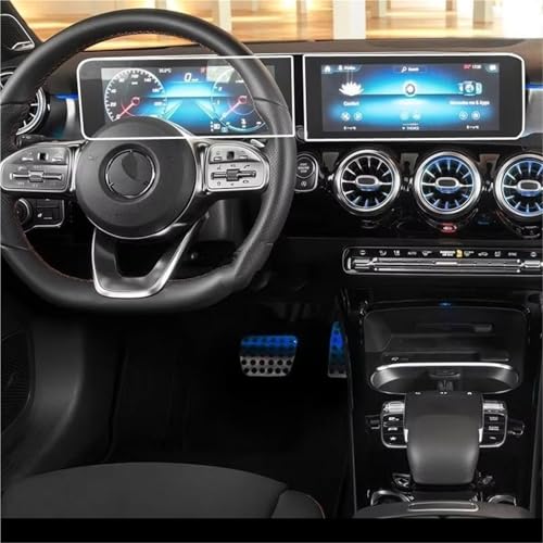 Protector pantalla Mercedes Clase A W177 sin huellas ni arañazos en tu GPS 2020