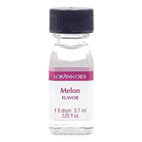 LorAnn Saborizador de melón súper fuerte 1 botella de dram 0125 fl oz - 01fl oz LorAnn Saborizador de melón súper fuerte 1 botella de dram 0125 fl oz - 01fl oz