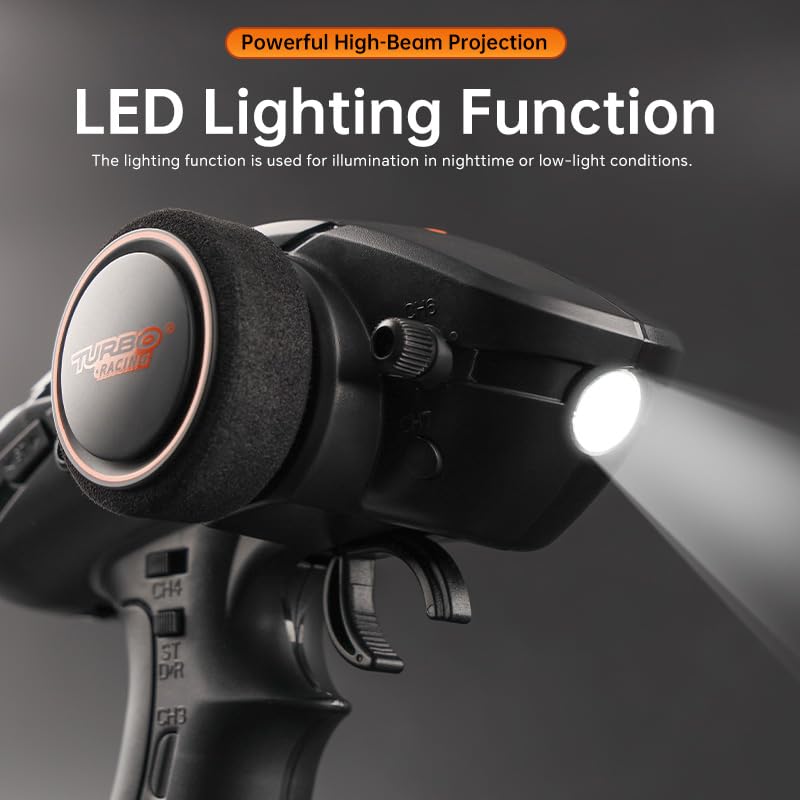 Amazon | Turbo Racing A82-S 2.4G 7CH ラジコンカー用送信機 技適認証