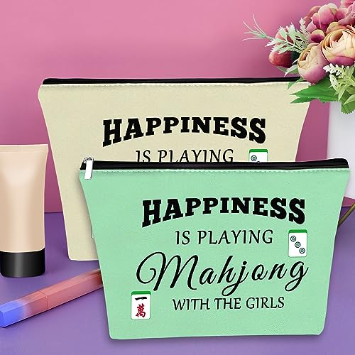 Bolsas cosméticas con temática Mahjong 2 unidades miniatura 4
