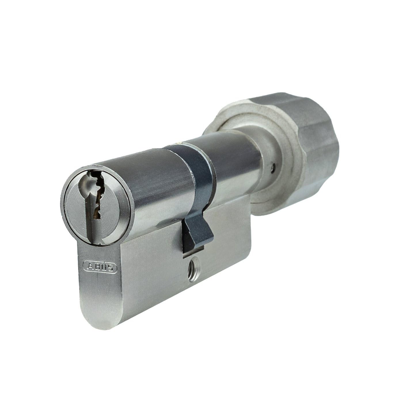 ABUS Vitess 2000 Knaufzylinder 30/30K mm | Profilzylinder Schließ-Zylinder mit Knauf | Bohrschutz & technischer Kopierschutz | Patentschutz bis 2034 | Inklusive 5 Schlüssel | Sicherungskarte