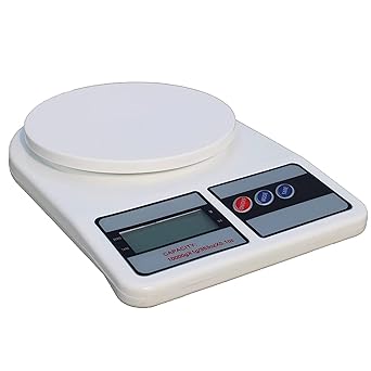 KASHIVAL Digital Kitchen Weighing Machine Food Weight Scale Weighing Scale Food Multipurpose Electronic Weight Scale With Back Lite LCD Display For Measuring Food, Cake, Vegetable, Fruit