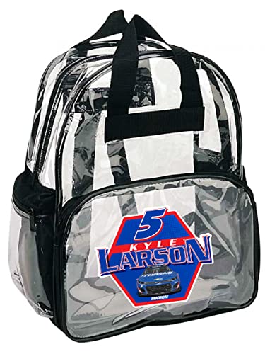 NASCAR #5 Kyle Larson Clear Backpack-NASCAR Backpack-NEW for 2022