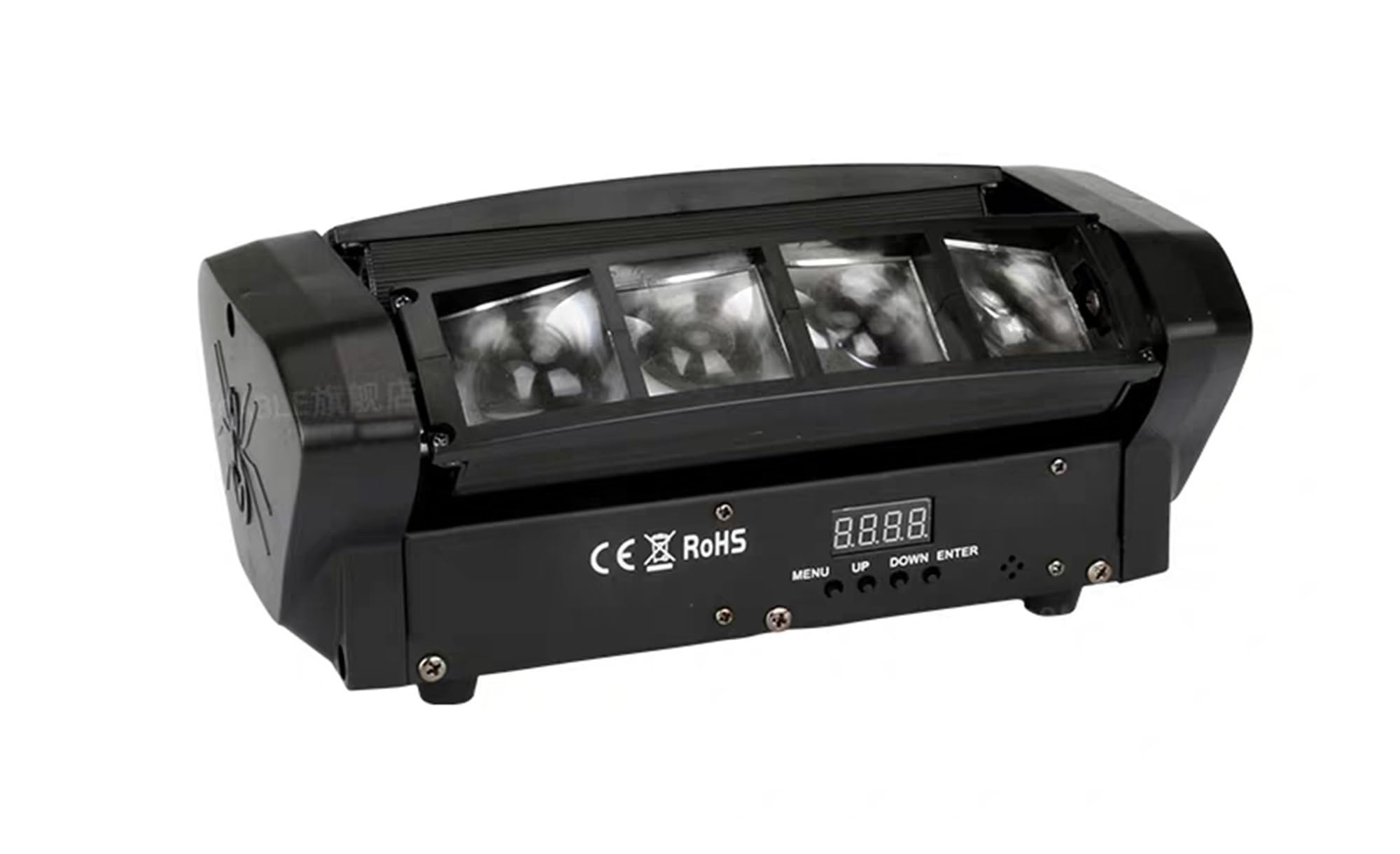 Światło sceniczne LED, LED oświetlenie sceniczne lampa pająka RGBW DMX512 ruchoma głowica wiązka dla DJ Disco Bar KTV na wesele kościół
