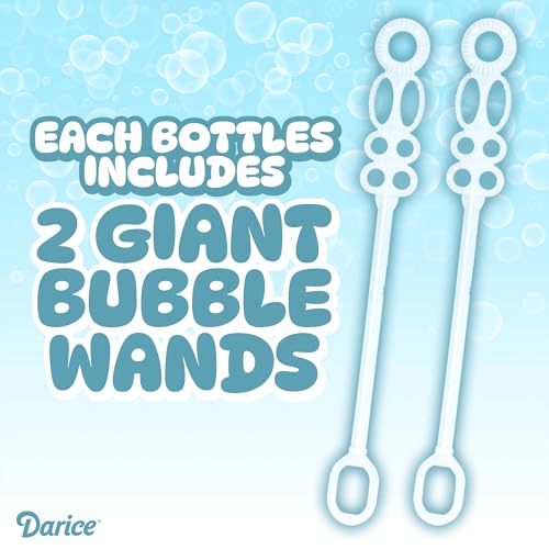 image for Bubble Play Darice Bubble Solution 4 Pack (256oz) Refill for Bubble Ma