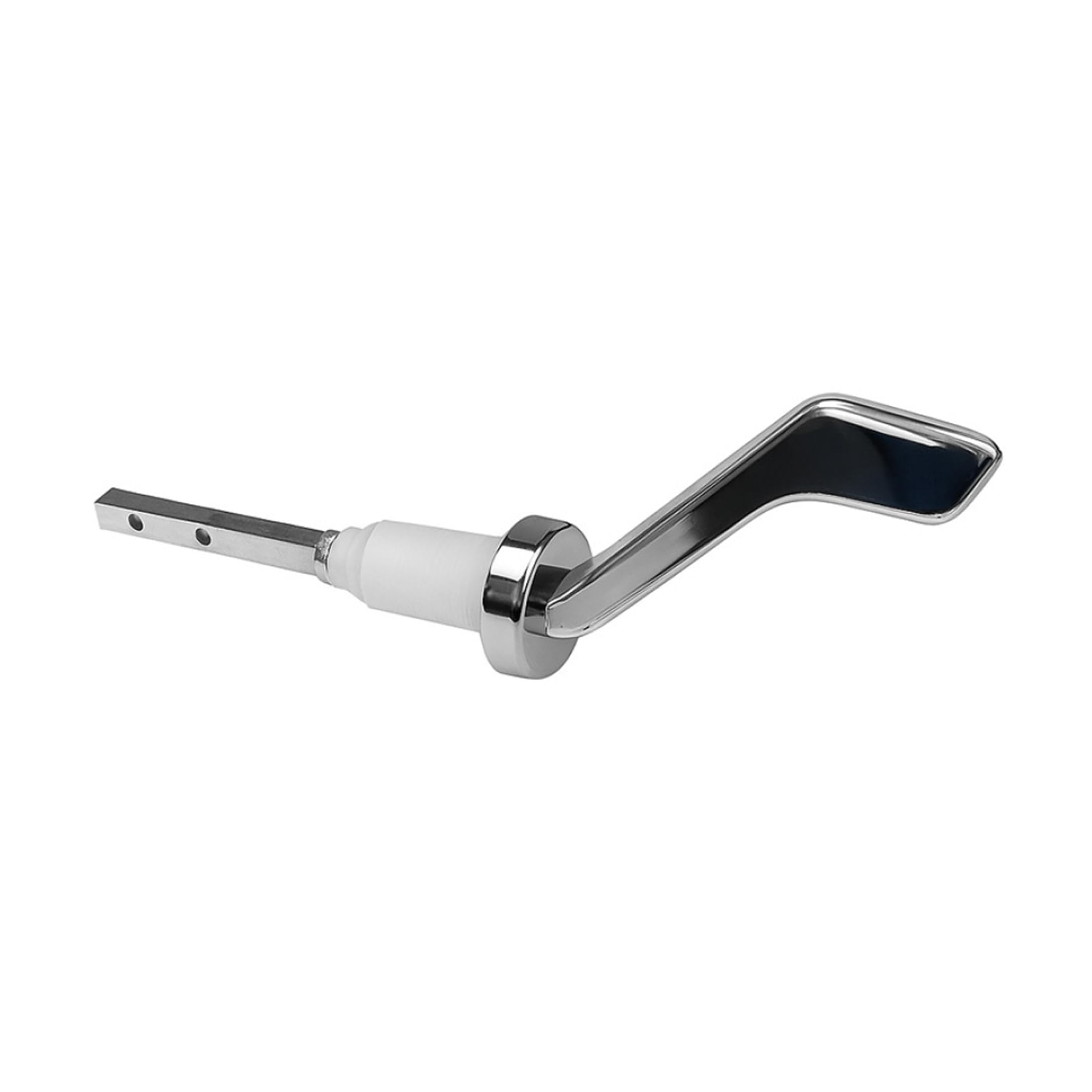 toilet cistern lever disabled elderly children front flush handle chrome on metal WC new 39