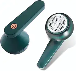 Papa Bolinhas Elétrico Portátil Recarregável Removedor de Fiapos e Pelos USB com Lâmina Afiada de Aço Inox Ideal para Roupas Sofás e Tecidos em Geral Premium