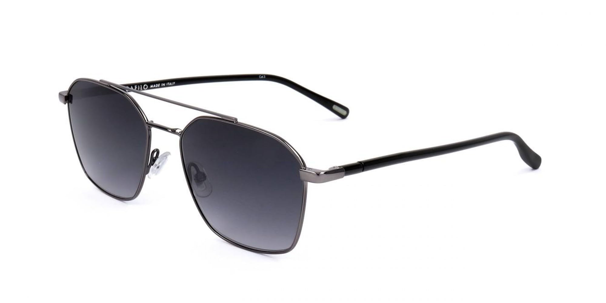 SAFILO Occhiali da Sole BUSSOLA 09/S Dark ruthenium 55/18/145 Uomo