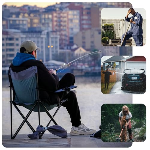 Ultra-Lite Rain Suit for Men Women Durable Protective Rainwear Waterproof Rain Coat Rain Gear for Farming, Hiking - Image 6