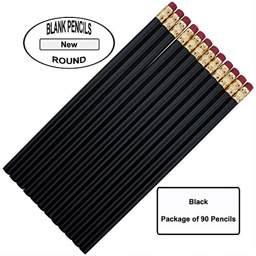 Lápices EZPENCILS & GIFTS - Paquete de 90, 2HB Negro miniatura 2