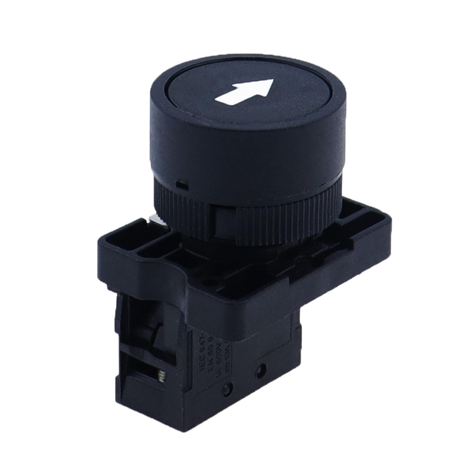 Bouton-Poussoir Momentané 22mm Noir 1 NO ZB2-EA3351 XB2 Interrupteur 600V 10A
