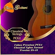 Classical Strings Gauges 0.28 - 0.30 - 0.32 - 0.35 - 0.40 - 0.43 Check our Classical guitars for sale too High Quality tie end normal tension classical guitar strings Easy to fit Super value for money. Great feedback for these too Super UKMS Service ...