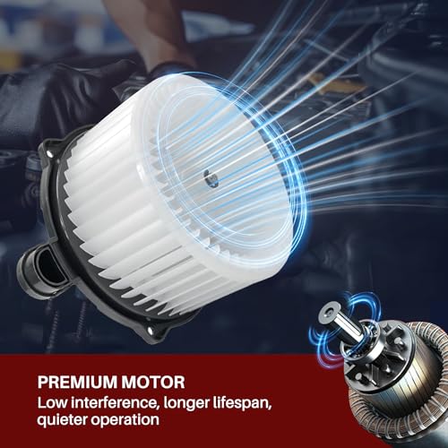Image of 700259 Front AC Heater Blower Motor Fan Fit for Hyundai Azera 2012-2017, Elantra 2011-2016, Coupe 2013-2014, Elantra GT Equus Sonata for KIA Cadenza Forte 5 Optima Forte Koup 97113-3X000