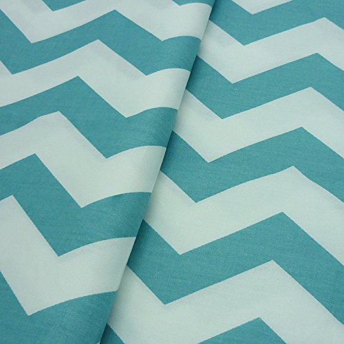 Baumwollstoff Zickzack-Muster – 50x160 Cm Pro Stück, 100% Baumwolle, Für Näharbeiten