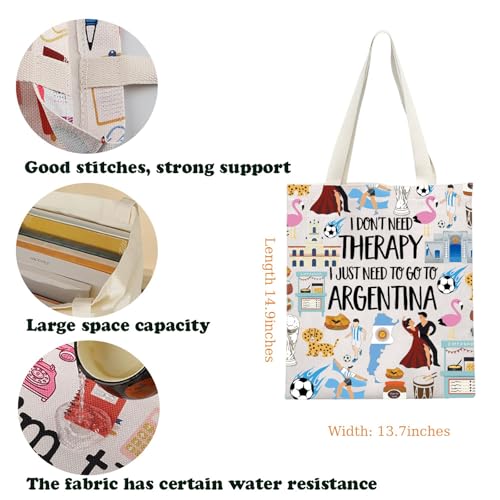 Bolso Tote Argentina Lovers KUIYAI miniatura 4