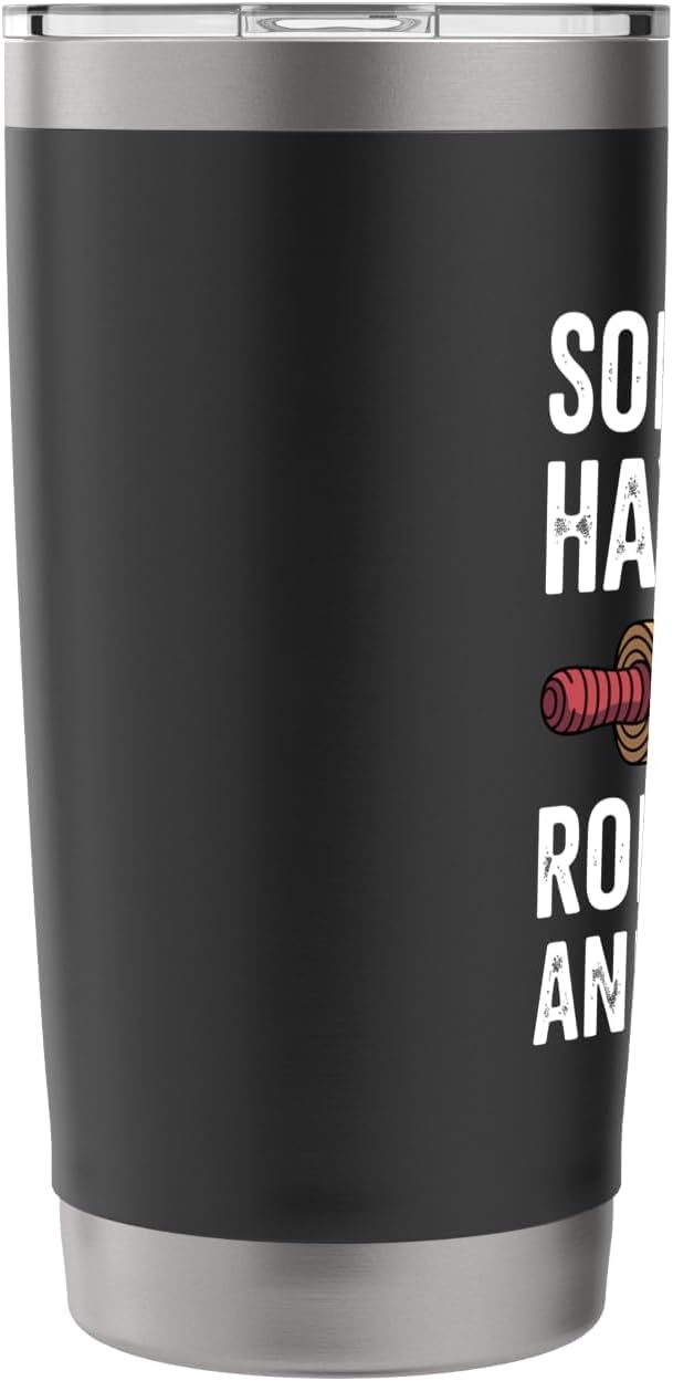 Lefse Design For Men Women Kids Rolling Team Lefse Stainless Steel Insulated Tumbler image 4