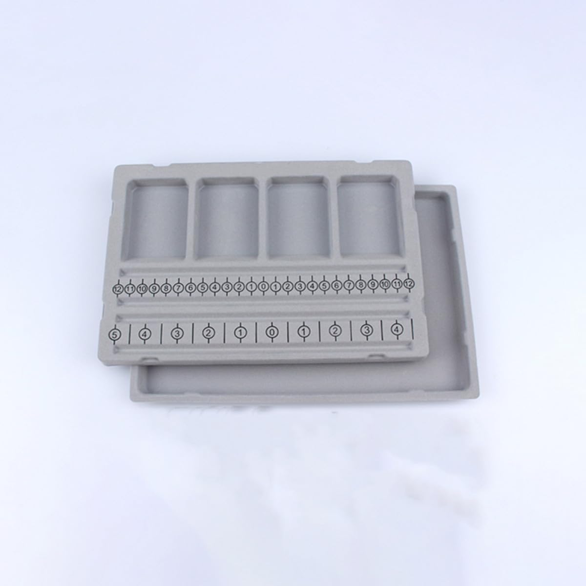 Plastic Bracelet Necklace Bead Board Tray with Groove Design