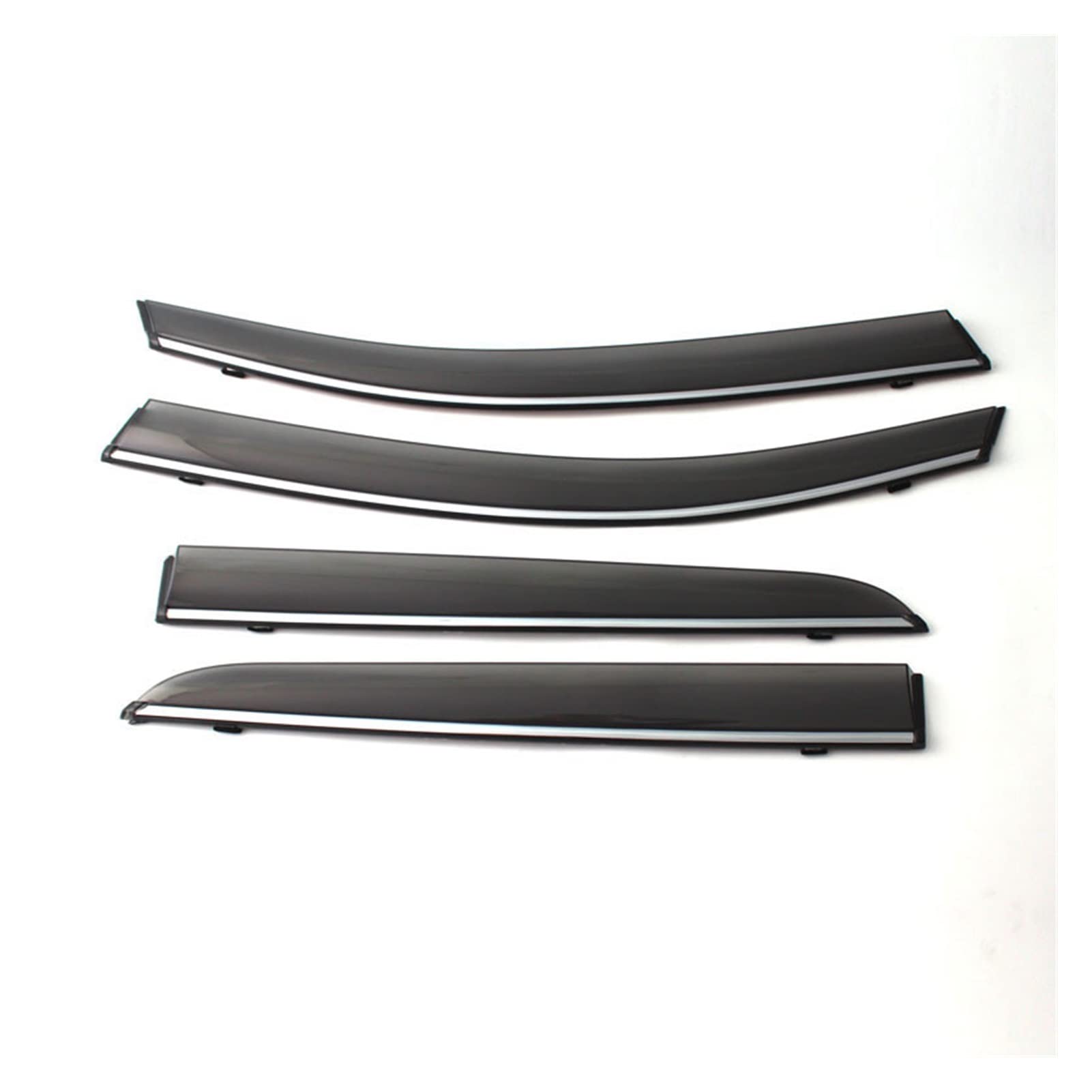 Wind Deflectors Set Fits Weathershields For Everus S1 2010-2020 Window Deflectors