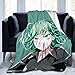 Anime One Punch Man Tatsumaki Coperta di Flanella Peluche Leggera, Microfibra Super Morbida per Divano Letto Divano Caldo e Accogliente per Tutte Le Stagioni S 50 "X40"