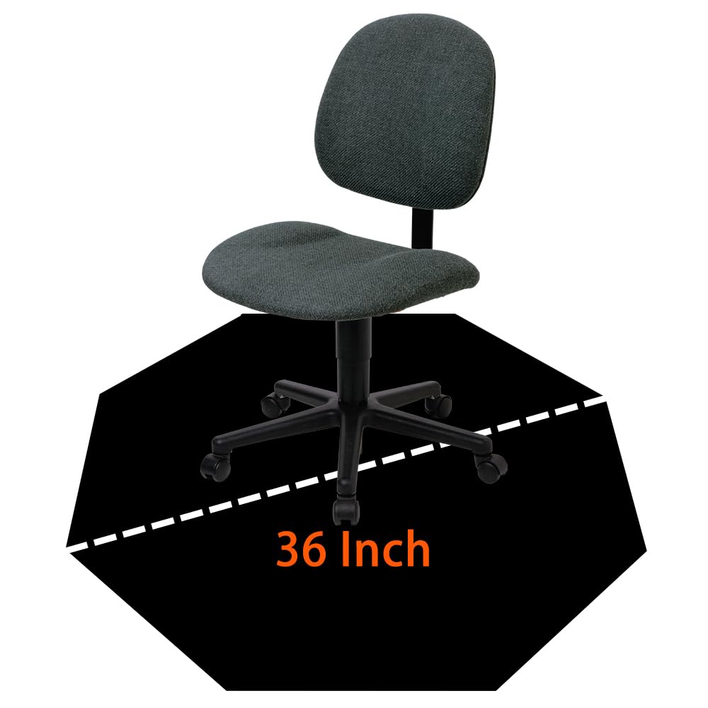 Zaqsxwdcefv Customized Gaming Chair Mat Add Your Logo Text Photo Image 36"x48" Custom Desk Chair Mats For Hard Floor Personalized Floor Chair Rugs For Office Home, Black - View #3