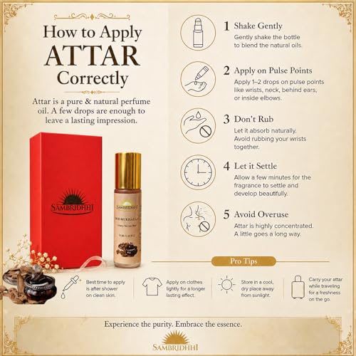 Image of Oud Mukhallat Attar | Premium Arabic Perfume Oil | Alcohol-Free Long Lasting Roll-On Ittar | Traditional Oud Fragrance for Men & Women (10 ML)