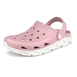 Men and Women's Garden Clogs with Arch Support, Unsex Lightweight Slip on Mule with Doule Color,No Slip Slide Sandle for Outdoor, Beach, Garden, Pool, Indoor