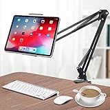 Protege la vista. Con este soporte puedes mantener tu tablet a una distancia adecuada con los ojos. Y de forma ergonómica, fija tu postura corporal al mirar la tableta.