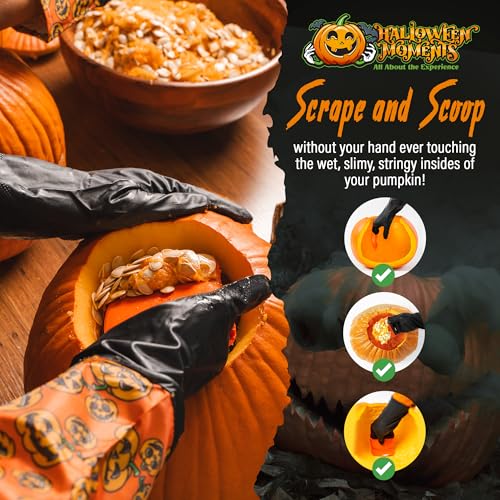 Halloween Moments Pumpkin Scraper Glove