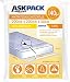 ASK Pack Bolsa de Colchón con Cierre Adhesivo - Tamaños de la XS a la XXL, Resistente al Desgarro, Reutilizable y Resistente al Agua, Material Ultra Resistente (100µ) - Ideal Para Transporte (200x200)