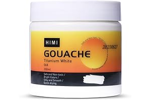 HIMI Gouache Refill: Premium White Paint for Artistic Expression
