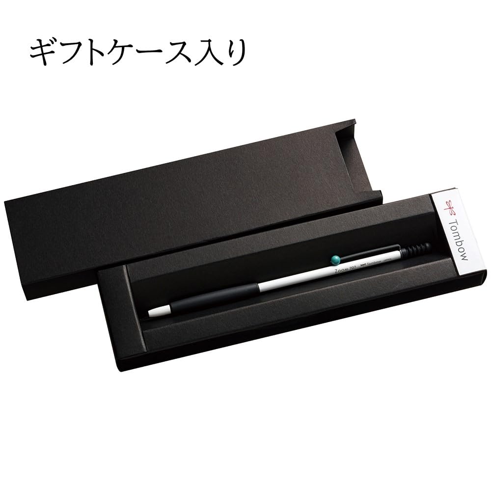 Amazon | トンボ鉛筆 油性ボールペン ZOOM 707 0.7mm ホワイトグリーン