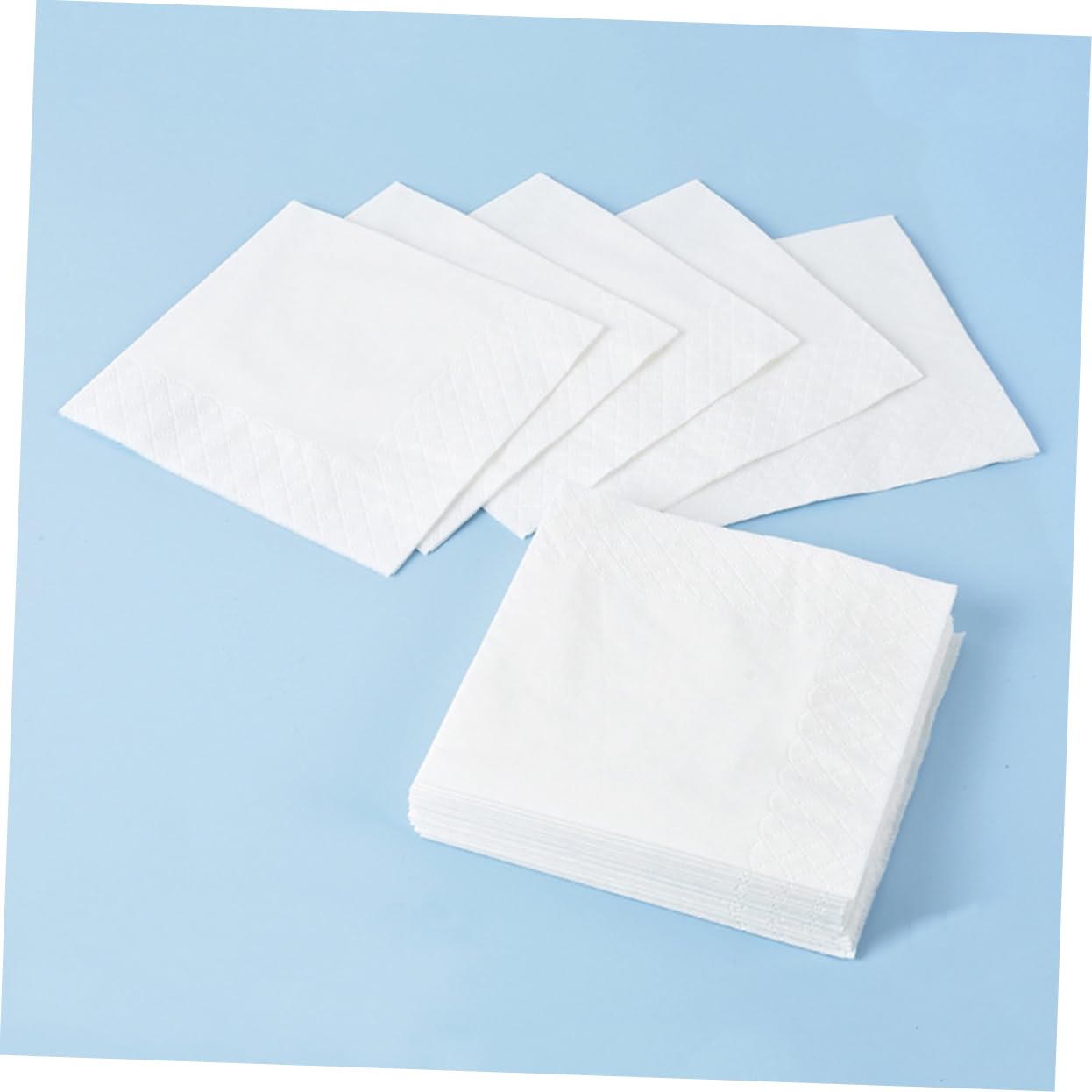 Servilletas Desechables para Invitados de Doble Capa con Borde