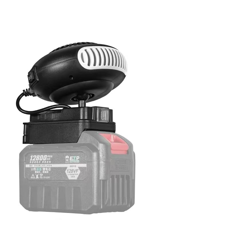 Battery Powered Portable Space Heater with Thermostat Mini USB Rechargeable Electric Heater for Indoor Bedroom Office Camping Tent
