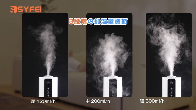 Amazon.co.jp: 加湿器 大容量 8.0L 【除菌・恒湿・アロマ対応】上から