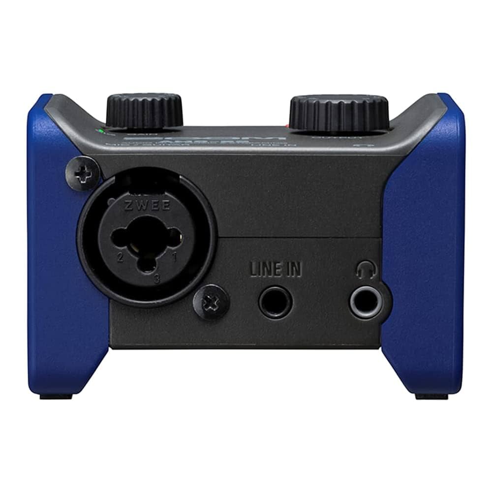 Zoom AMS-22 Audio Interface, 1 XLR/TRS input, Stereo Line