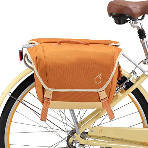 sixthreezero Bike Bag Rear Rack, Waterproof Bicycle Pannier, Double Sided, Carry Handle - Image 7