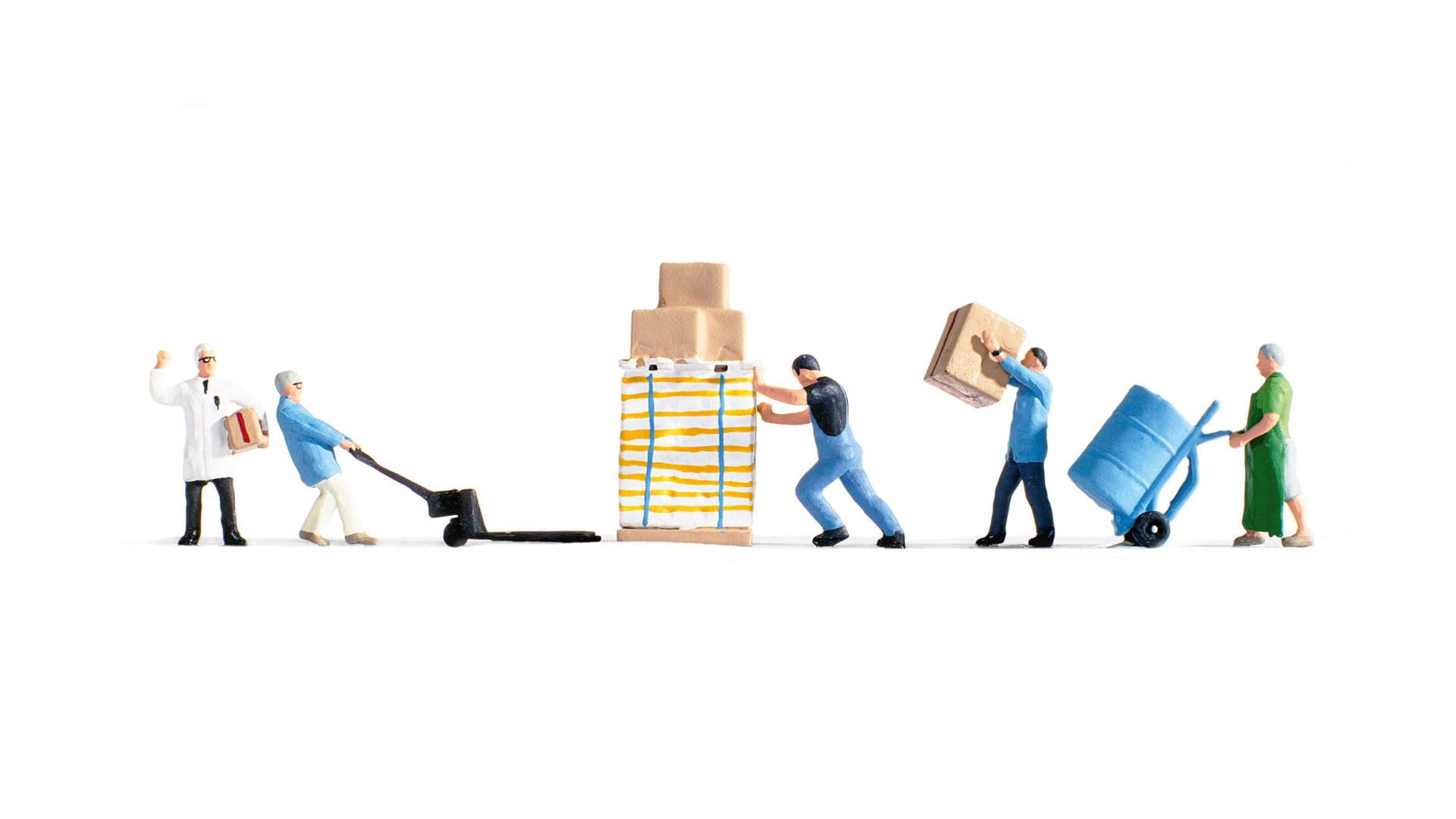 15038 Warehousemen Landscape Modelling